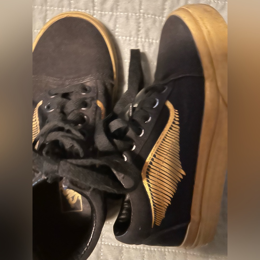 Vans Harry Potter snitch shoes